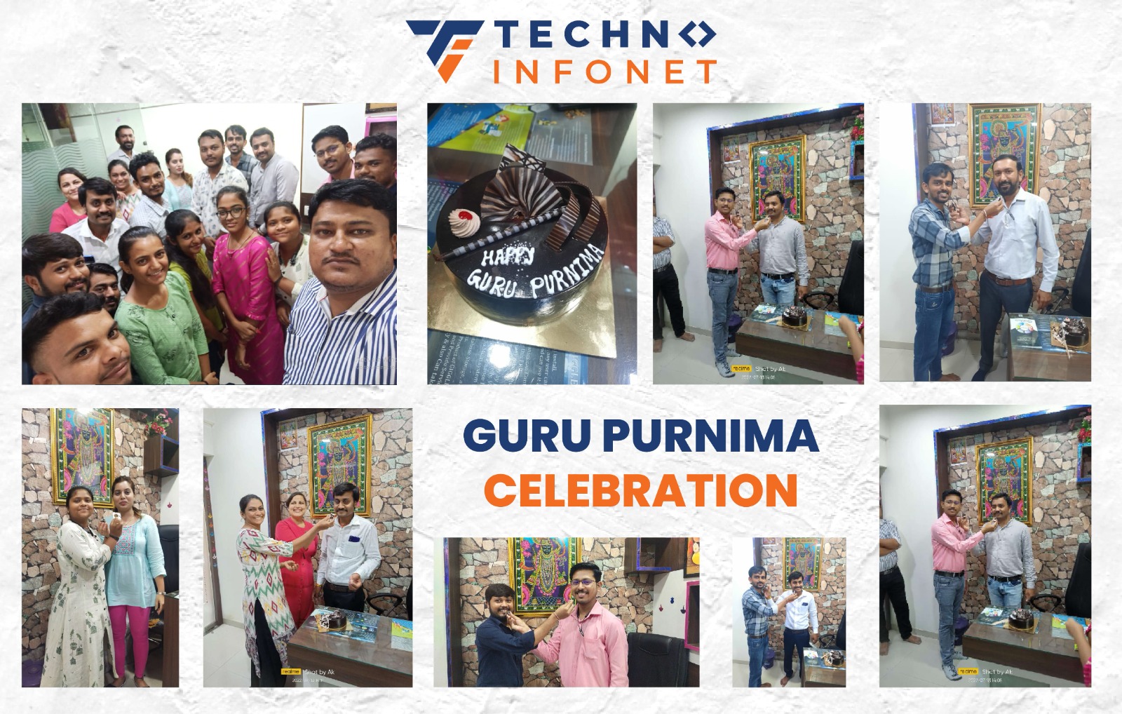Techno Celebrates Guru purnima With A Difference